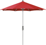 Glatz ALU-TWIST Sonnenschirm, Gestell Aluminium natureloxiert, rund