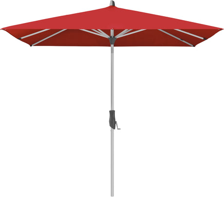 Glatz ALU-TWIST Sonnenschirm, Gestell Aluminium natureloxiert - rechteckig