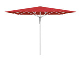 Glatz Gastronomieschirm - FORTINO Pro, Gestell Aluminium natureloxiert, 200 x 200 cm - 250 x 250 cm, rquadratisch