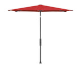 Glatz TWIST Sonnenschirm anthrazit pulverbeschichtet - rechteckig