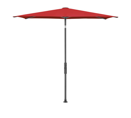 Glatz TWIST Sonnenschirm anthrazit pulverbeschichtet - quadratisch