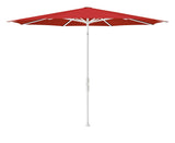 Glatz TWIST Sonnenschirm, matt weiss pulverbeschichtet - rund