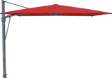 Glatz VITA Sfera Ampelschirm, Gestell Aluminium, seidengrau oder anthrazit pulverbeschichtet, 300 x 300, 350 x 350 & 400 x300 cm