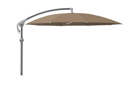 Glatz PENDALEX P+ Sonnenschirm, Gestell Aluminium, anthrazit pulverbeschichtet - rund