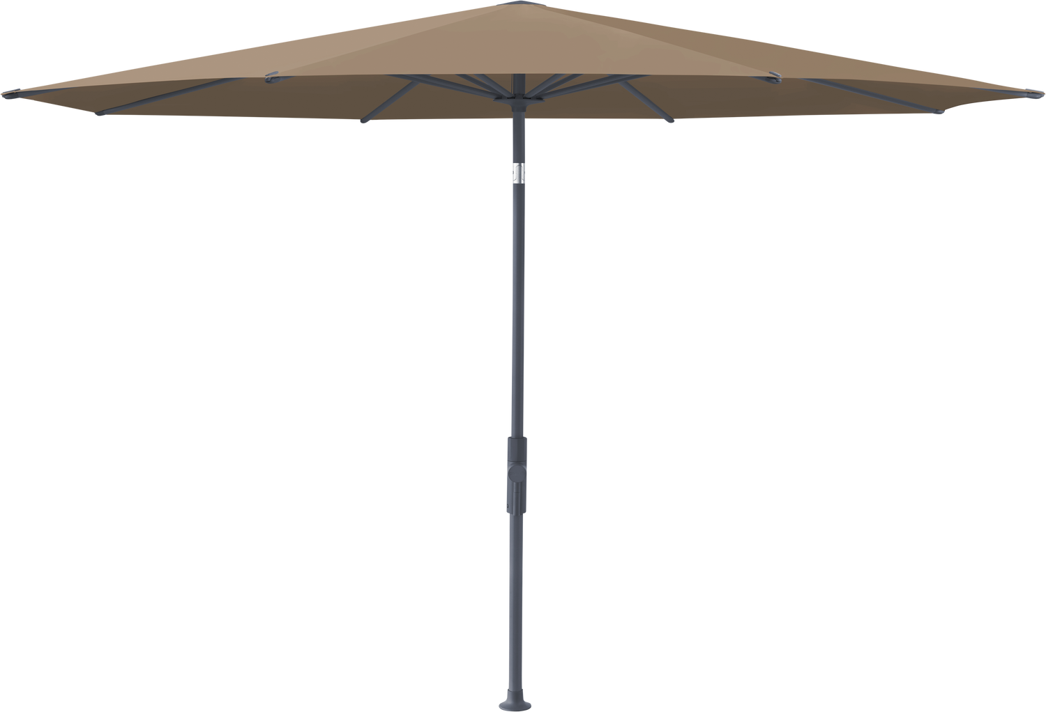 Glatz VITA Torna - Sonnenschirm - Gestell Aluminium, seidengrau oder anthrazit pulverbeschichtet, Ø 270, Ø 300 cm & Ø 330 cm