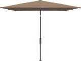 Glatz VITA Torna - Sonnenschirm - Gestell Aluminium, seidengrau oder anthrazit pulverbeschichtet, 240 x 240,210 x 150 & 250 x 200 cm