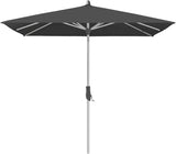 Glatz ALU-TWIST Sonnenschirm, Gestell Aluminium natureloxiert - rechteckig
