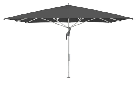 Glatz Gastronomieschirm - FORTELLO LED, Gestell Aluminium natureloxiert, 400 x 300 cm,  rechteckig