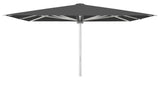 Glatz Großschirm - PALAZZO Style/E, Gestell Aluminium natureloxiert, mit Motor - quadratisch