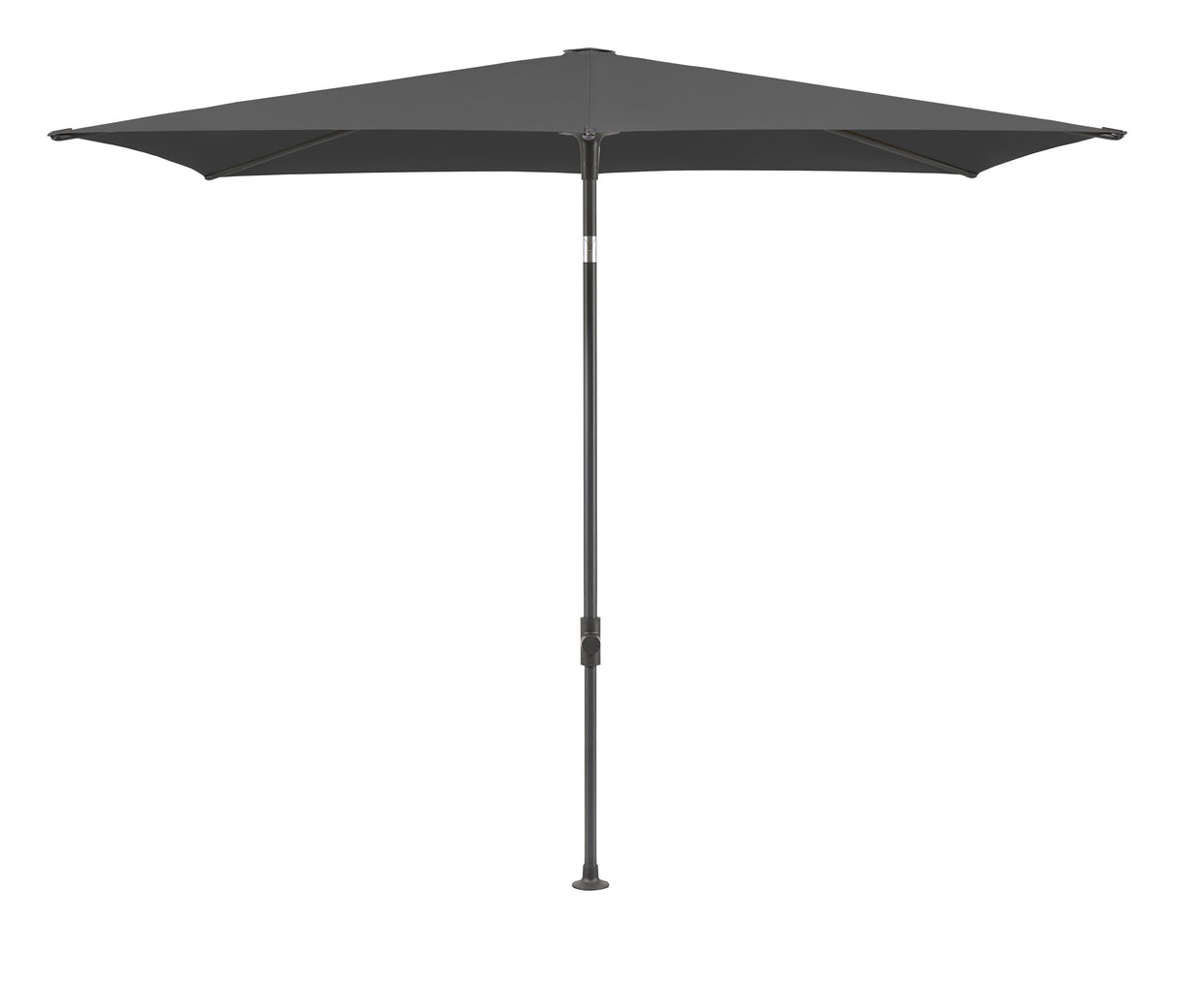 Glatz SMART Sonnenschirm anthrazit pulverbeschichtet - quadratisch