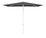 Glatz TWIST Sonnenschirm matt weiß pulverbeschichtet - rechteckig