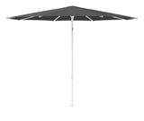 Glatz SMART Sonnenschirm matt weiss pulverbeschichtet - rund