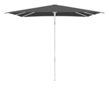 Glatz SMART Sonnenschirm matt weiß pulverbeschichtet - quadratisch