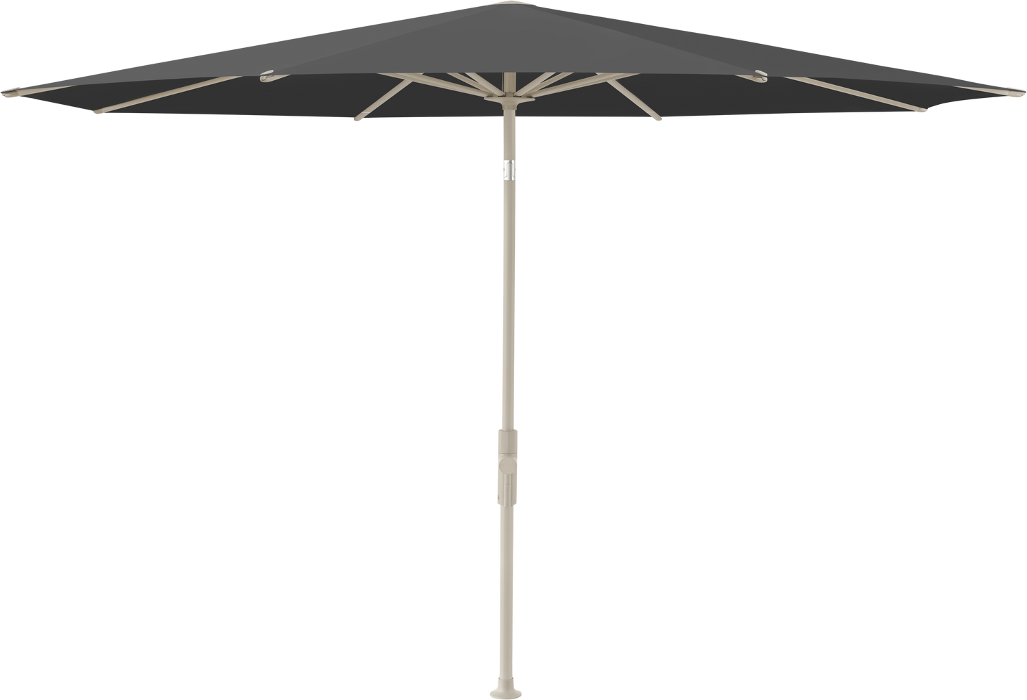 Glatz VITA Torna - Sonnenschirm - Gestell Aluminium, seidengrau oder anthrazit pulverbeschichtet, Ø 270, Ø 300 cm & Ø 330 cm