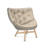 DEDON MBRACE Hochlehner Teak inkl. Gesamtauflage