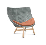 DEDON MBRACE Hochlehner Teak Gestell - Geflecht Baltic