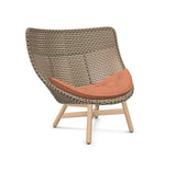 DEDON MBRACE Hochlehner Teak Gestell - Geflecht Chestnut