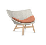 DEDON MBRACE Lounge Sessel Teak Gestell - Geflecht Sea Salt