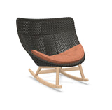 DEDON MBRACE Schaukelstuhl Teak Gestell - Geflecht Arabica