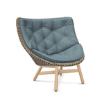 DEDON MBRACE Hochlehner Teak Gestell - Geflecht Chestnut