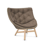 DEDON MBRACE Hochlehner Teak Gestell - Geflecht Chestnut