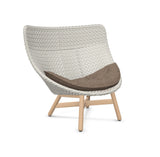 DEDON MBRACE Hochlehner Teak Gestell - Geflecht Sea Salt