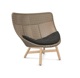 DEDON MBRACE Hochlehner Teak Gestell - Geflecht Chestnut