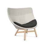 DEDON MBRACE Hochlehner Teak Gestell - Geflecht Sea Salt