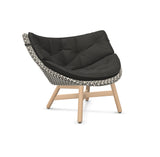 DEDON MBRACE Lounge Sessel Teak Gestell - Geflecht Pepper