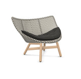 DEDON MBRACE Lounge Sessel Teak Gestell - Geflecht Pepper