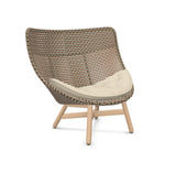 DEDON MBRACE Hochlehner Teak Gestell - Geflecht Chestnut