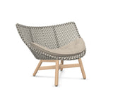 DEDON MBRACE Lounge Sessel Teak Gestell - Geflecht Pepper