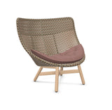 DEDON MBRACE Hochlehner Teak Gestell - Geflecht Chestnut