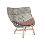 DEDON MBRACE Hochlehner Teak Gestell - Geflecht Pepper