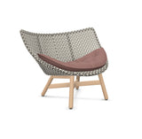 DEDON MBRACE Lounge Sessel Teak Gestell - Geflecht Pepper