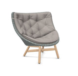 DEDON MBRACE Hochlehner Teak Gestell - Geflecht Baltic