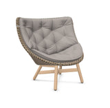 DEDON MBRACE Hochlehner Teak Gestell - Geflecht Chestnut