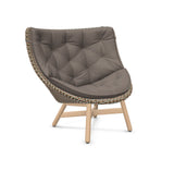 DEDON MBRACE Hochlehner Teak Gestell - Geflecht Chestnut