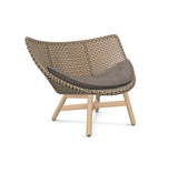 DEDON MBRACE Lounge Sessel Teak Gestell - Geflecht Chestnut