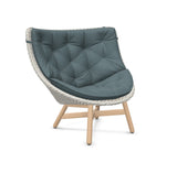 DEDON MBRACE Hochlehner Teak Gestell - Geflecht Sea Salt