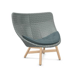 DEDON MBRACE Hochlehner Teak Gestell - Geflecht Baltic