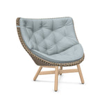 DEDON MBRACE Hochlehner Teak Gestell - Geflecht Chestnut