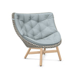 DEDON MBRACE Hochlehner Teak Gestell - Geflecht Pepper