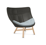 DEDON MBRACE Hochlehner Teak Gestell - Geflecht Arabica