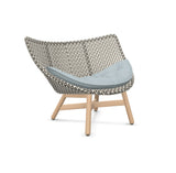DEDON MBRACE Lounge Sessel Teak Gestell - Geflecht Pepper