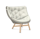 DEDON MBRACE Hochlehner Teak Gestell - Geflecht Pepper