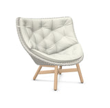 DEDON MBRACE Hochlehner Teak Gestell - Geflecht Sea Salt