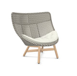 DEDON MBRACE Hochlehner Teak Gestell - Geflecht Pepper