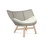 DEDON MBRACE Lounge Sessel Teak Gestell - Geflecht Pepper