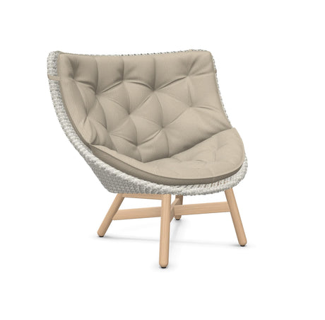 DEDON MBRACE Hochlehner Teak inkl. Gesamtauflage